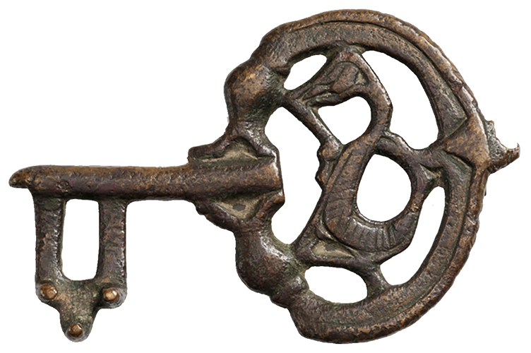 bronze key
